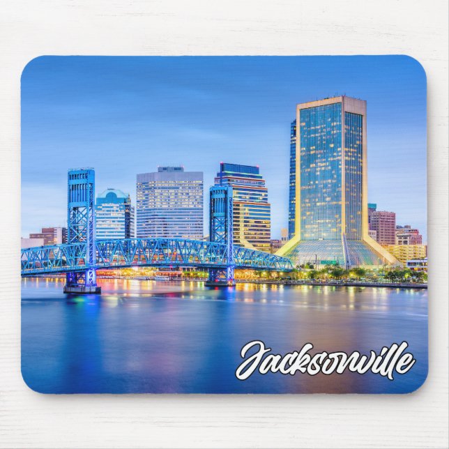 Tapis De Souris Jacksonville, Floride, États-Unis (Devant)