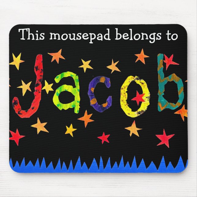 Tapis De Souris 'Jacob' Mousepad (Devant)