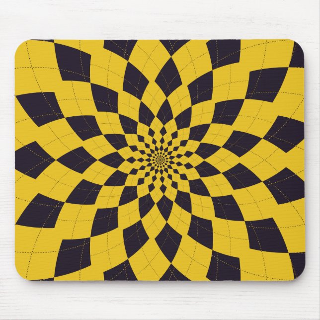 Tapis De Souris Jacquard éclaté/fleur - taxi (Devant)
