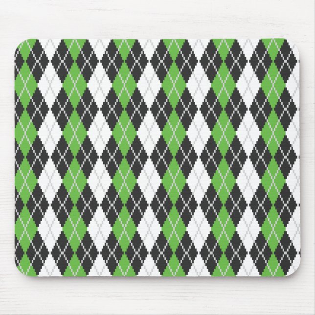 Tapis De Souris Jacquard rétro Mousepad (Devant)