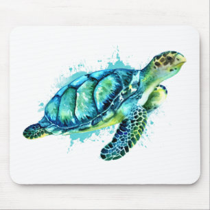 Tapis De Souris JadeTurtle Love Turtles sauver les tortues