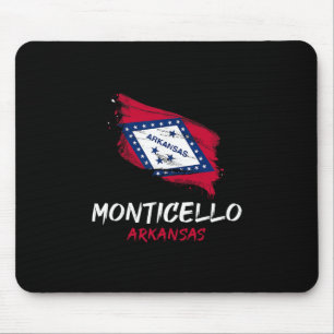 Tapis De Souris J'adore Monticello Arkansas Splatter Trip Vacances