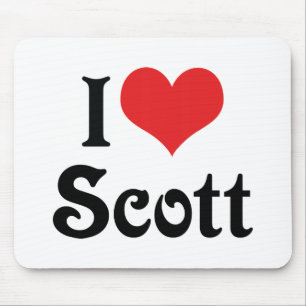 Tapis De Souris J'adore Scott