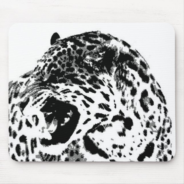 Tapis De Souris Jaguar Roaring (Devant)