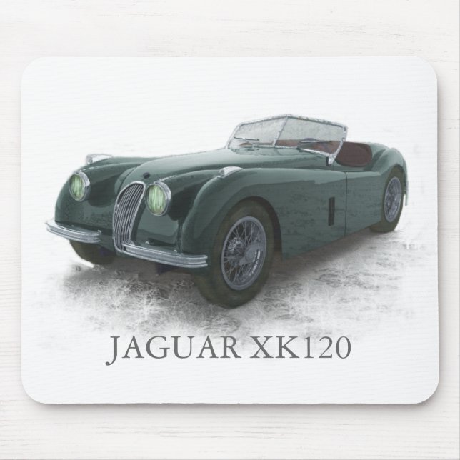 TAPIS DE SOURIS JAGUAR XK120 (Devant)