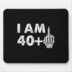 Tapis De Souris J'ai 41 ans Fun Skeleton Middle Fun 41st B