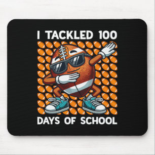 Tapis De Souris J'Ai Attaqué 100 Jours De Football Scolaire 100 Jo