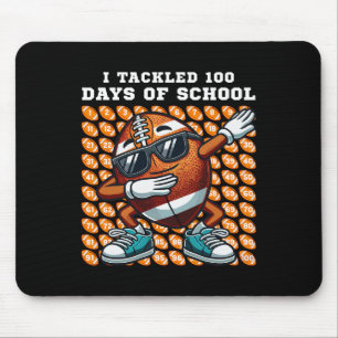 Tapis De Souris J'Ai Attaqué 100 Jours De Football Scolaire 100 Jo