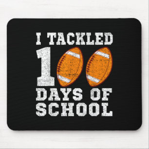 Tapis De Souris J'Ai Attaqué 100 Jours De Football Scolaire 100 Jo