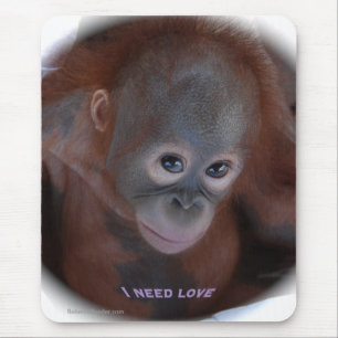 Tapis De Souris J'ai besoin d'amour