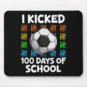 Tapis De Souris J'Ai Couché 100 Jours D'Amoureux De Football Scola