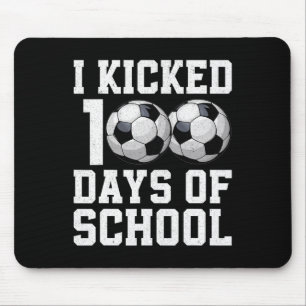 Tapis De Souris J'Ai Couché 100 Jours De Soccer Soccer Sports Garç
