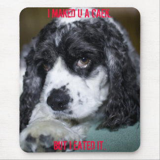 TAPIS DE SOURIS J'AI FAIT À U UN CAEK.