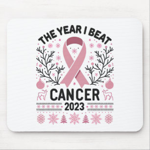 Tapis De Souris J'ai gagné le cancer du sein Survivor Women 2025 F