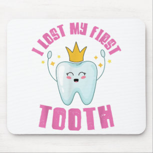 Tapis De Souris J'Ai Perdu Mon Premier Dents De Dents Sortie Cadea