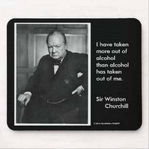 Tapis De Souris J'ai pris plus hors de l'alcool…