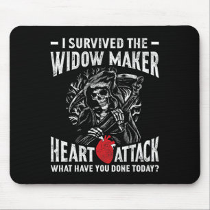 Tapis De Souris J'Ai Survécu À L'Attaque Cardiaque Du Créateur Veu