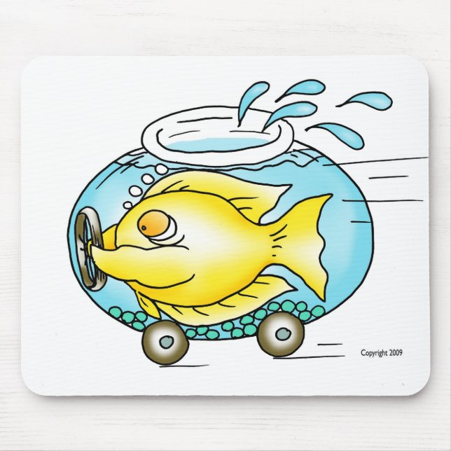 Tapis De Souris J'ai un besoin de vitesse ! (Devant)