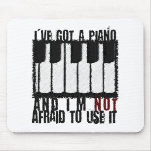 Tapis De Souris J'ai un piano