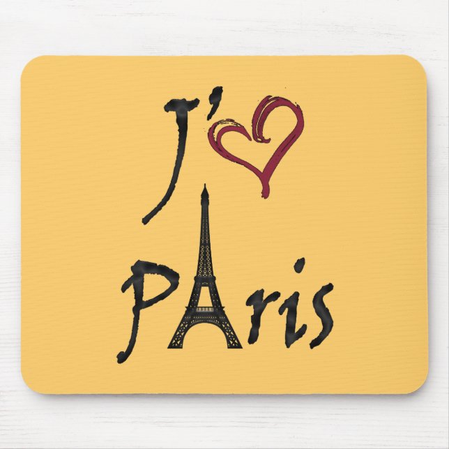 Tapis De Souris j'aime (Devant)