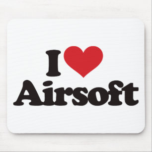 Tapis De Souris J'aime Airsoft