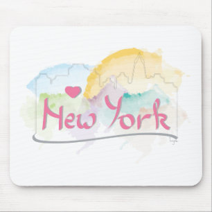Tapis De Souris J'aime (coeur) New York, New York