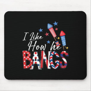 Tapis De Souris J'aime comment elle fait exploser des feux d'artif
