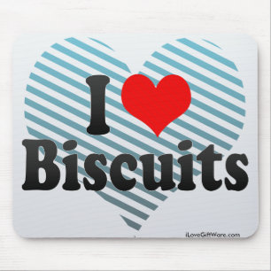 Tapis De Souris J'aime des biscuits