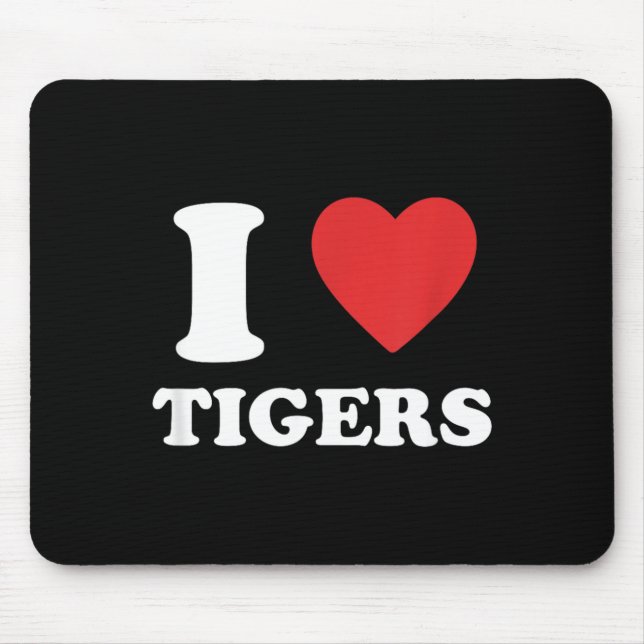 Tapis De Souris J'aime I Heart (Devant)