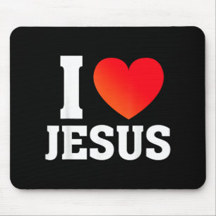 Tapis De Souris J'aime Jésus