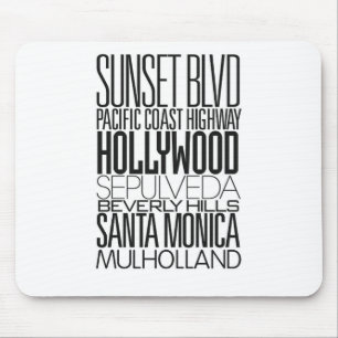 Tapis De Souris J'aime la LA