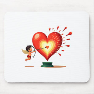 Tapis De Souris J'aime la Saint-Valentin 1 T Shirt