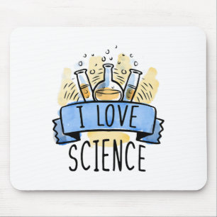 Tapis De Souris J'aime la science 