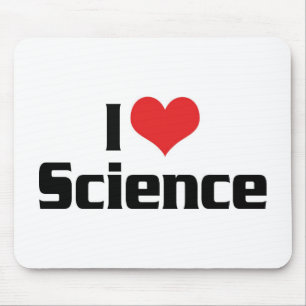 Tapis De Souris J'aime la science du cœur