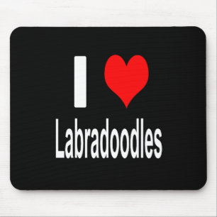 Tapis De Souris J'aime Labradoodles
