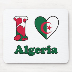 Tapis De Souris J'aime l'Algérie