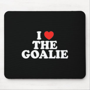 Tapis De Souris J'Aime Le Gardien De But Cœur Football Hockey Spor