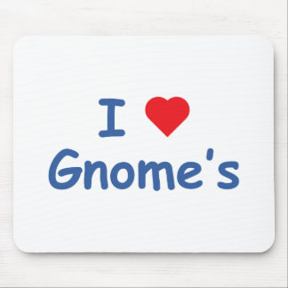 Tapis De Souris J'aime le gnome