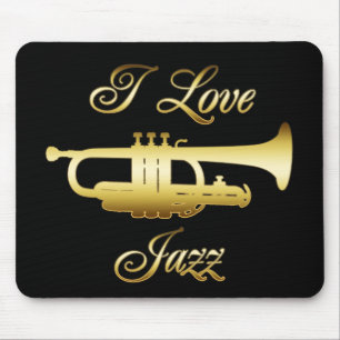TAPIS DE SOURIS J'AIME LE JAZZ