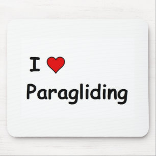 Tapis De Souris J'Aime Le Parapente