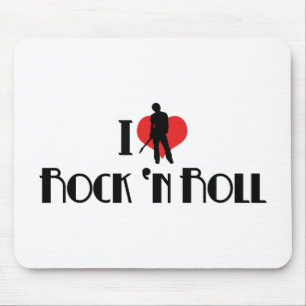 Tapis De Souris J'aime le Rock 'n Roll