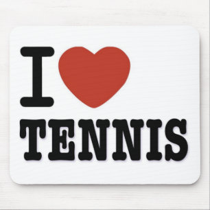 TAPIS DE SOURIS J'AIME LE TENNIS