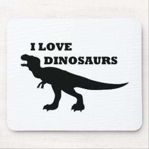 Tapis De Souris J'Aime Les Dinosaures !