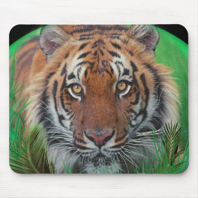 Tapis De Souris J'aime les tigres (Devant)