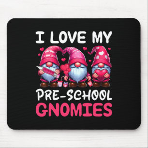 Tapis De Souris J'aime mes Gnomies de maternelle pour la Saint-Val