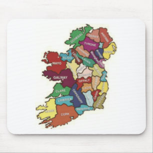 TAPIS DE SOURIS J'AIME MES RACINES IRLANDAISES