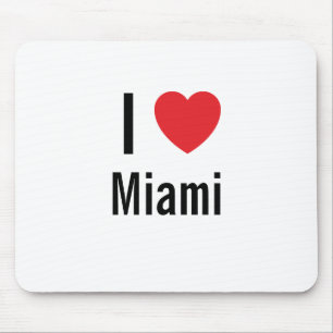 Tapis De Souris J'aime Miami