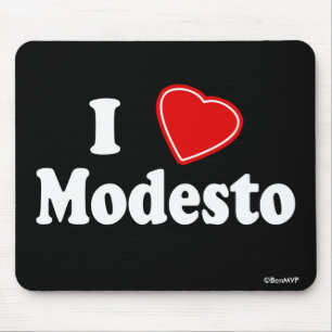 Tapis De Souris J'aime Modesto