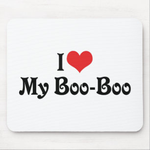 Tapis De Souris J'aime mon Boo Boo
