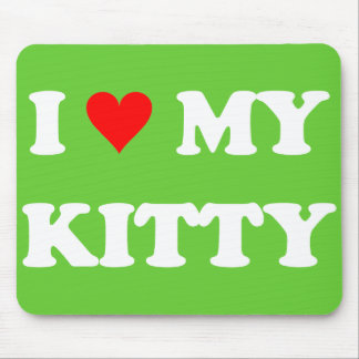 Tapis De Souris J'aime mon chaton